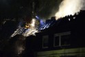 Grossfeuer Einfamilienhaus Siegburg Muehlengrabenstr P0605